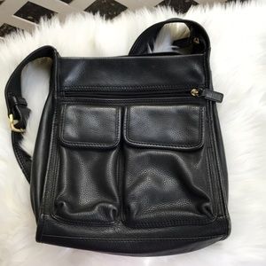 Fossil genuine leather shoulder bag